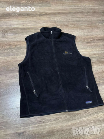 Мъжко елече Patagonia Synchilla  Black Fleece Jacket Vest  , L размер, снимка 4 - Якета - 52760655
