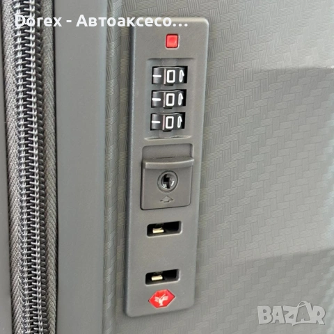 Куфар за багаж 3 бр/к-т - Черен, снимка 2 - Аксесоари и консумативи - 53645871