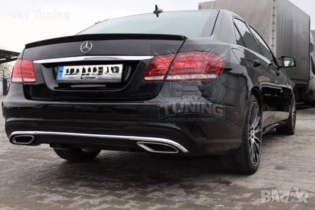 Заден Лип спойлер Мерцедес Е класа e class W212 09-16 / MERCEDES, снимка 3 - Аксесоари и консумативи - 51954780