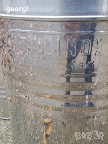 италиански иноксови съдове за мляко, вино, зехтин и др. 50л. и 30л. неръждавейка, снимка 8 - Други - 52431447