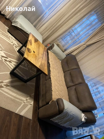 холна маса от масив и желязо , снимка 10 - Маси - 53641072