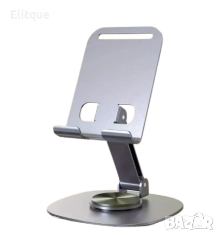 Сгъваема метална стойка за смартфони и таблети, снимка 6 - Други стоки за дома - 52592128