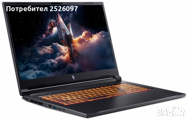 НОВ ACER Nitro ANV17/AI 9 365 24MB/RTX 5070 8GB/32GB DDR5/1TB NVMe