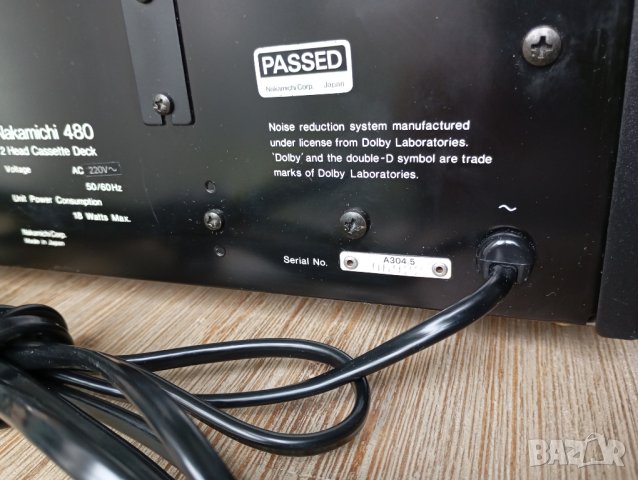 Дек Nakamichi 480 2 Head с двойно лентоводене , снимка 10 - Декове - 44337833