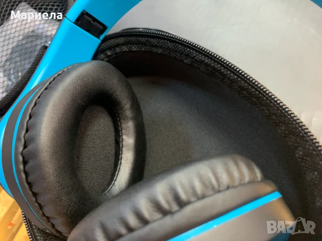 Bluetooth слушалки сгъваеми безжични и кабелни / Micro SD/TF, FM, снимка 7 - Bluetooth слушалки - 51249427