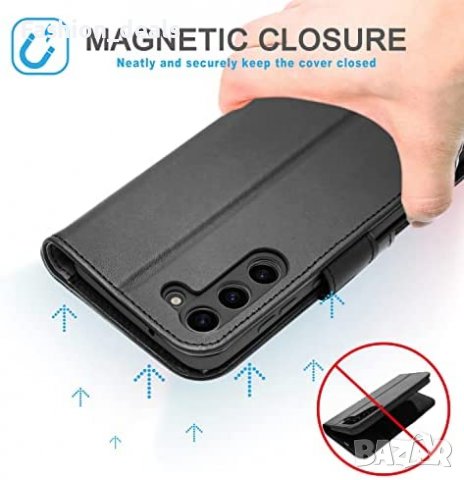 Нов флип кожен калъф кейс за телефон Samsung S23 Plus Защита Самсунг, снимка 7 - Калъфи, кейсове - 40167366