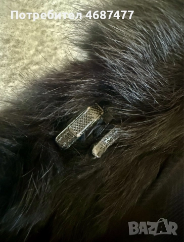 Луксозно палто от естествен косъм норка – отлично състояние, снимка 4 - Палта, манта - 52847282