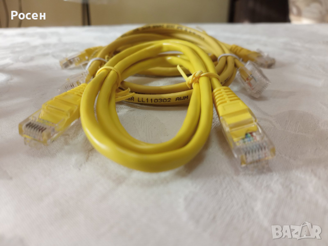LAN cable - Лан мрежов кабел - 4, 50 лв., снимка 3 - Кабели и адаптери - 44596418