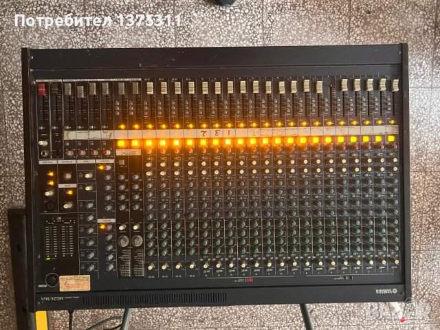 Yamaha mixing console mg24/14fx , снимка 6 - Ресийвъри, усилватели, смесителни пултове - 41416697