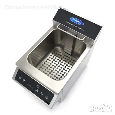Индукционен фритюрник 8 л – 3.5 kW | Професионален уред за кухня, снимка 8 - Обзавеждане за заведение - 49974885