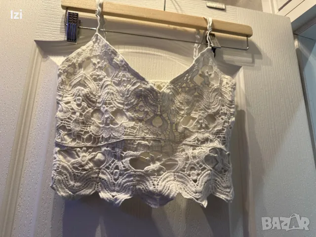 Топ дантелен Stradivarius, снимка 1