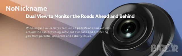 DDPAI Mola N3 Pro GPS Dash Camera 2.5K Видеорегистратор за кола с предна и задна камера, снимка 10 - Аксесоари и консумативи - 50457816