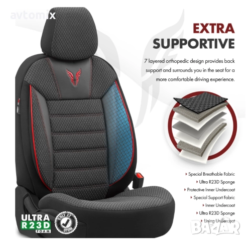 Луксозна Тапицерия OTOM текстил с еко кожа TORO Design, снимка 12 - Аксесоари и консумативи - 52719344