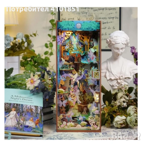 Дървен сглобяем модел "Сън в лятна нощ", снимка 7 - Пъзели - 53530591