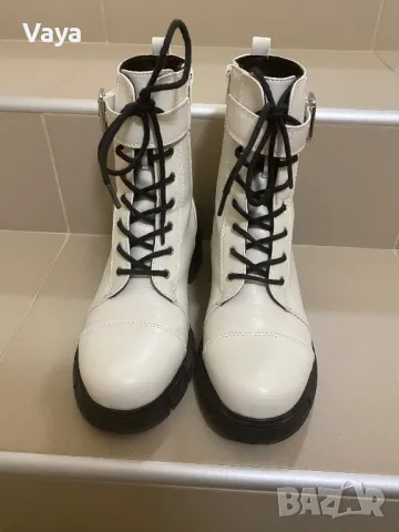 Бели ботуши Graceland 37 номер, снимка 2 - Дамски ботуши - 49329691