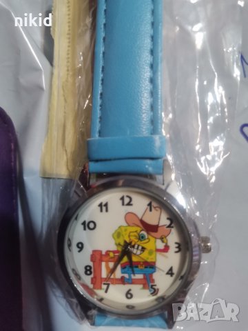 спондж боб Спонджбоб Sponge Bob детски ръчен часовник, снимка 2 - Детски - 24118506