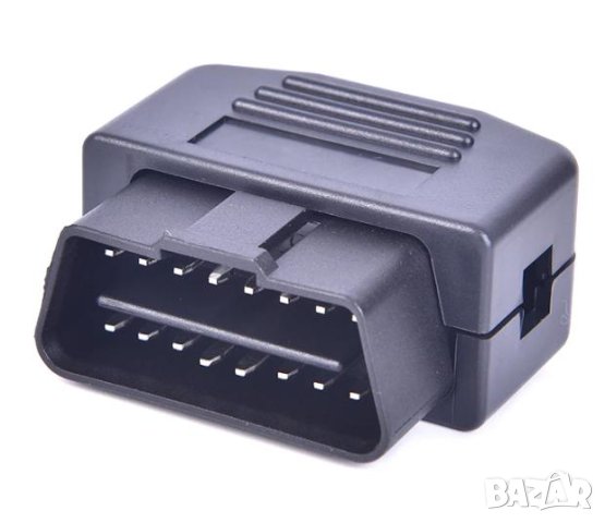 16 Pin OBD-II Мъжко Стандартен 16-пинов Конектор Кабел Порта за Компютърна Диагностика на Автомобила, снимка 3 - Навигация за кола - 41586454