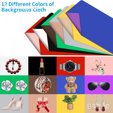 Нова Палатка за фото студио Мини светлинна кутия Фотография снимки, снимка 2 - Друга електроника - 39078267