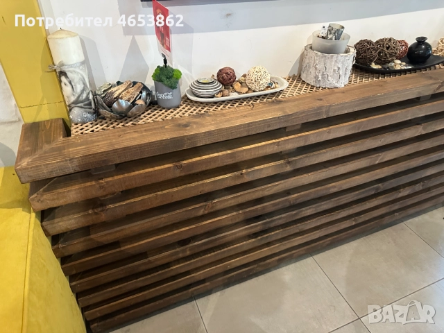 Решетки декорация от масивно дърво