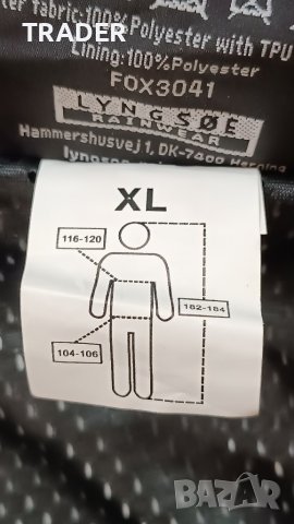 яке шуба ветровка дъждобран Lingsoe rainwear, снимка 13 - Якета - 18196698