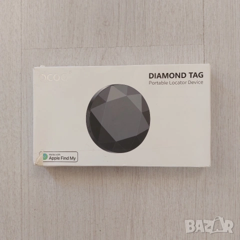 Diamond Tag (4-пакет) – Bluetooth Тракер за Apple Find My (Алтернатива на AirTag), снимка 3 - Друга електроника - 53839107