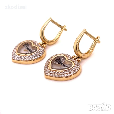 Златни обеци 7,07гр. 14кр. проба:585 модел:36304-6, снимка 2 - Обеци - 53008711