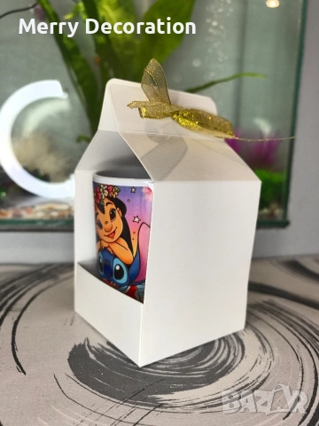 чаша лило и стич, снимка 2 - Чаши - 53133415