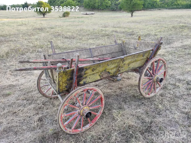 Магарешка каручка , снимка 4 - Градински мебели, декорация  - 55707855