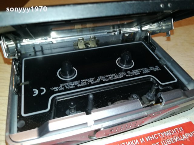 SONY WM-X612 AUTO REVERSE WALKMAN 0710211904, снимка 5 - Радиокасетофони, транзистори - 34385679