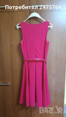 Рокля с колан, снимка 3 - Рокли - 38794469