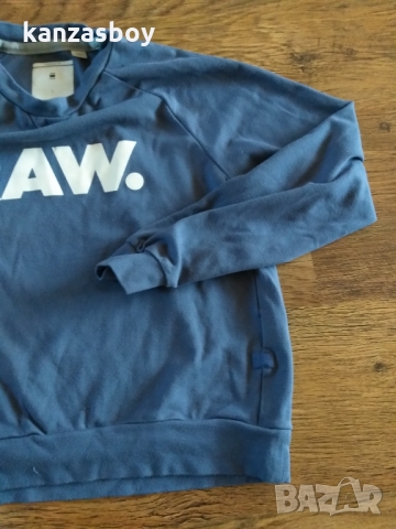 g-star hula straight art r sw wmn l/s - страхотна дамска блуза, снимка 6 - Блузи с дълъг ръкав и пуловери - 36073919