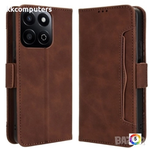 Honor 200 Smart 5G Wallet Кожен Калъф и Протектор, снимка 4 - Калъфи, кейсове - 52671561