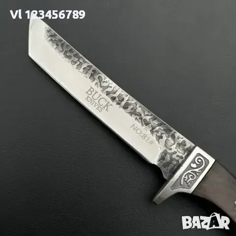 Ловен нож BUCK KNIVES 81, 5CR13Моv, 175x300 mm, снимка 2 - Ножове - 50656527