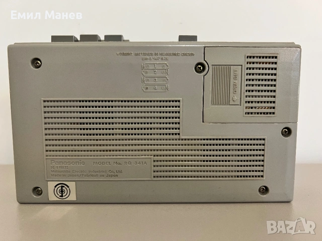 Panasonic RQ 341, снимка 5 - Радиокасетофони, транзистори - 53702372