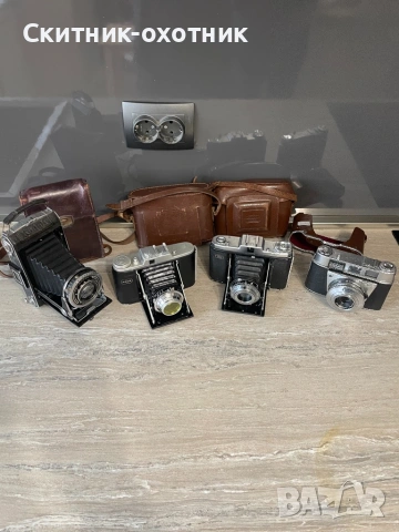 Стари немски фотоапарати/фолдиг камери, снимка 11 - Антикварни и старинни предмети - 53222447