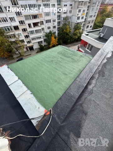 Ремонт на покриви,Течна хидроизолация,Течен битум, снимка 3 - Ремонти на покриви - 52131619