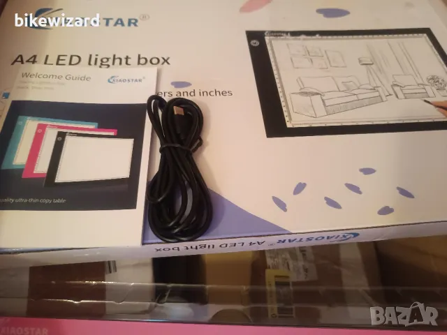 A4 LED Copy Board  светлинна дъска за рисуване НОВА, снимка 5 - Други игри - 49503882