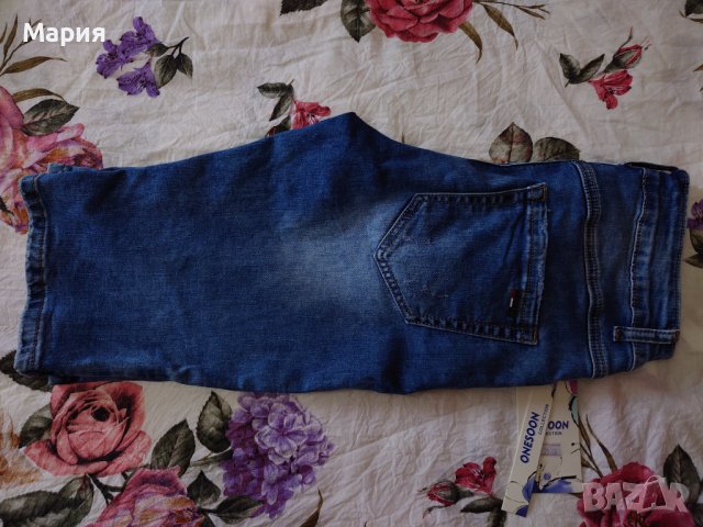 Дамски дънкови бермуди, снимка 3 - Къси панталони и бермуди - 41526405