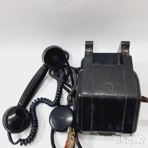 Бакелитов телефон Белоградчик ТМ 30 1967 г.с манивела(7.4), снимка 4 - Антикварни и старинни предмети - 44448170