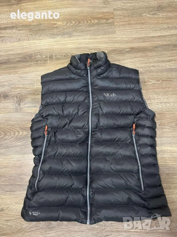 Мъжко пухено елече Rab  Electron Pertex  Pro 800fill Down Vest Black , L размер, снимка 2 - Якета - 52339163