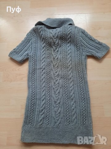 Дамско плетено поло , снимка 2 - Блузи с дълъг ръкав и пуловери - 38849403
