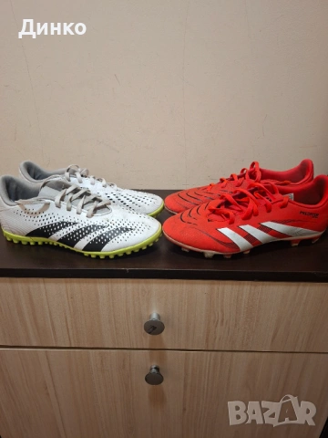 Детски футболни обувки и стоножки Адидас!И двата чифта за 15 евро!