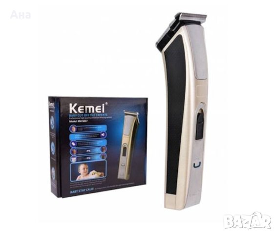 Машинка за подстригване Kemei KM-5017, снимка 3 - Машинки за подстригване - 42430499