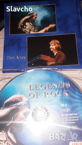 Компакт диск на - Legends Of Rock – Live At Castle Donington/ Uli Jon Roth/ Jack Bruce /UFO  2002 , снимка 9 - CD дискове - 39528204