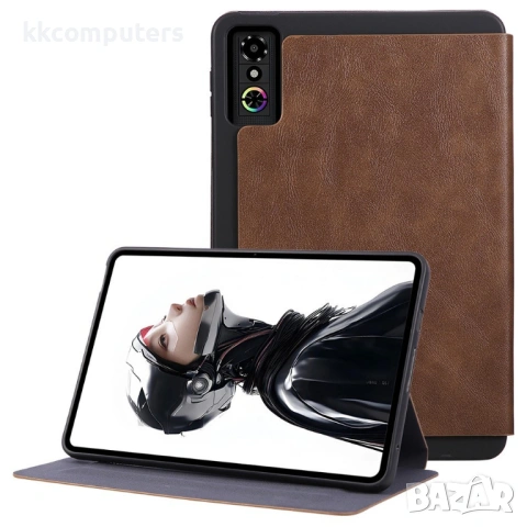 Кожен Калъф за ZTE nubia RedMagic Astra - PU кожа + TPU, Стойка, Шокоустойчив, Вкл. Протектор - 5 Цв, снимка 3 - Калъфи, кейсове - 53455842