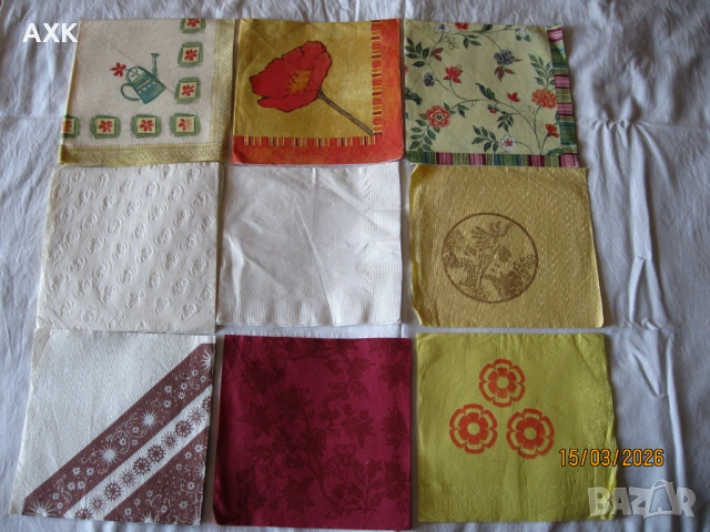 Салфетки колекция, снимка 10 - Други - 38036229