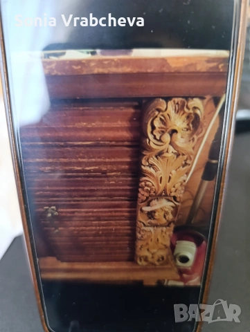 Античен шкаф с уникална дърворезба , снимка 3 - Шкафове - 53150395