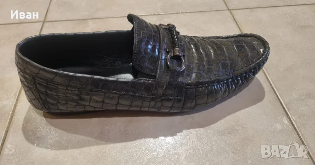 Мокасини обувки Gianni 44 номер , снимка 5 - Мокасини - 56335391