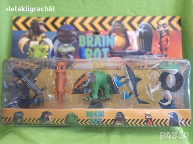 Italian Brainrot- Тунг Тунг Сахур Тралело тралала- голям компект , снимка 3 - Фигурки - 52525915