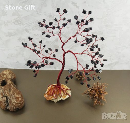 Дръвче Оникс Бордо, Елегантен Подарък, Подарък за Сватба, Подарък Момиче, Подарък Мъж, снимка 7 - Други - 34516436